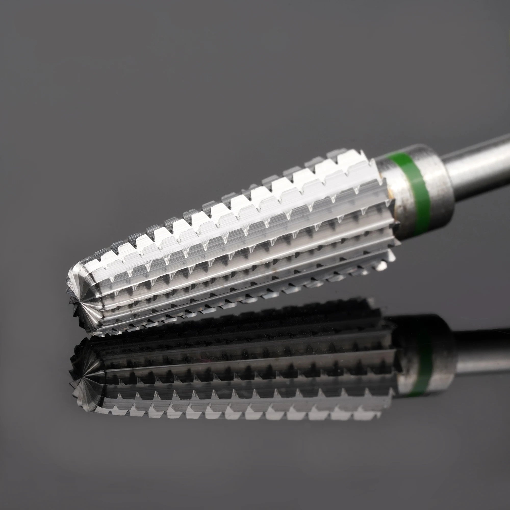 5 in 1 Vertical Cut Tungsten Carbide Manicure Milling Cutter Durable Dual Rotation High End Electric Efile Nail Drill Bit