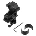Focuhunter Tactical Scope Ele and Win Adjustable Quick Release 25.4 30mm QD Scope Ring Mount Flashlight Clip Hunting Holder 21mm