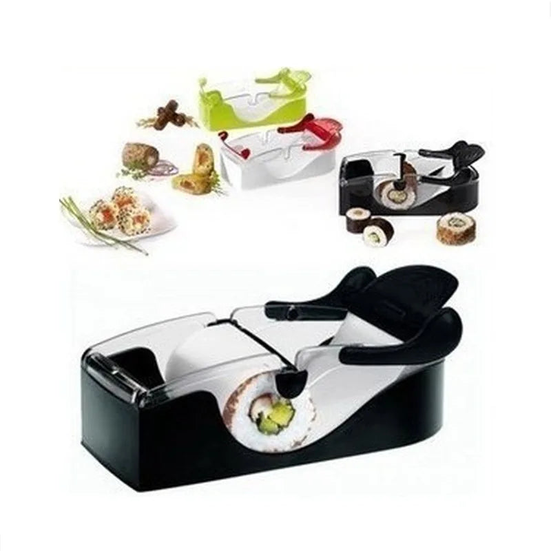 New Perfect Roll Sushi Machine Eco-Friendly Plastic Durable Easy Clean Sushi Maker for Beginners