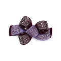 High-end Hair Accessories Glitter Rhinestones Flower Bridal Hair Barrette Clip for Women Girls
