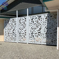 Laser Cut Metal Fence Panels Architectural Laser Cut Panels Screen House Privacy Screen
