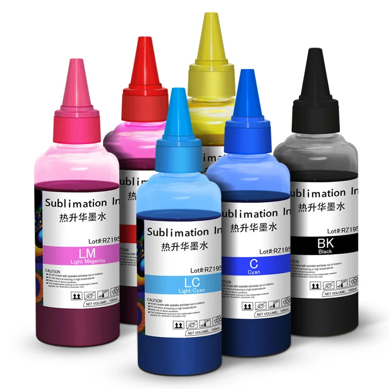 Factory Cheap Price 100ml Sublimation Dye Ink for DX5 DX7 DX6 5113 4720 I3200 Inkjet Printer Refill Sublimation Dye Ink