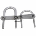 M5*78 M6*90 Yacht Bow Stern Eye U-Bolt Stainless Steel Marine Bolt Rope Rigging Replace Rowing Boats Accessories Marine U Bolts