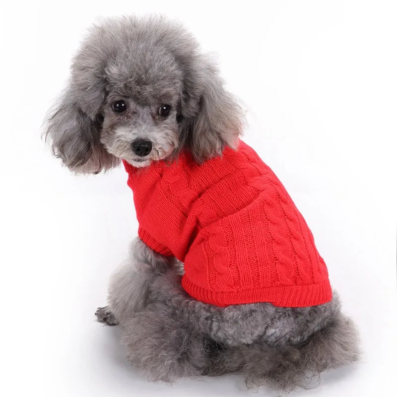 Fashion Design Customized Winter Sweaters Pet Dog Knitted Sweater