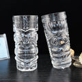 Retro Vintage Heavy Tiki Highball Glass Eco-friendly Cocktail Bar Party