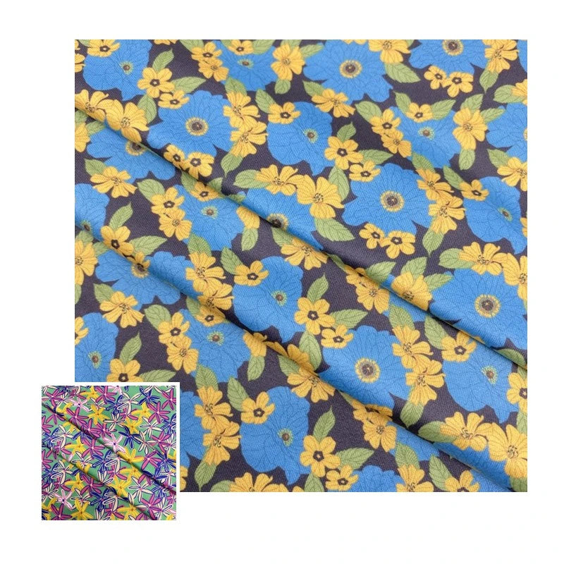 Hot-selling High-quality Polyester Spandex Knitted Milk Silk Brushed Fabric with Great Stretch to Keep Warm for Cloth