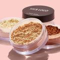 Make You Own Logo High Quality Oil Control Matte Waterproof Long Lasting Shimmer Makeup Natural Face Loose Setting Powder