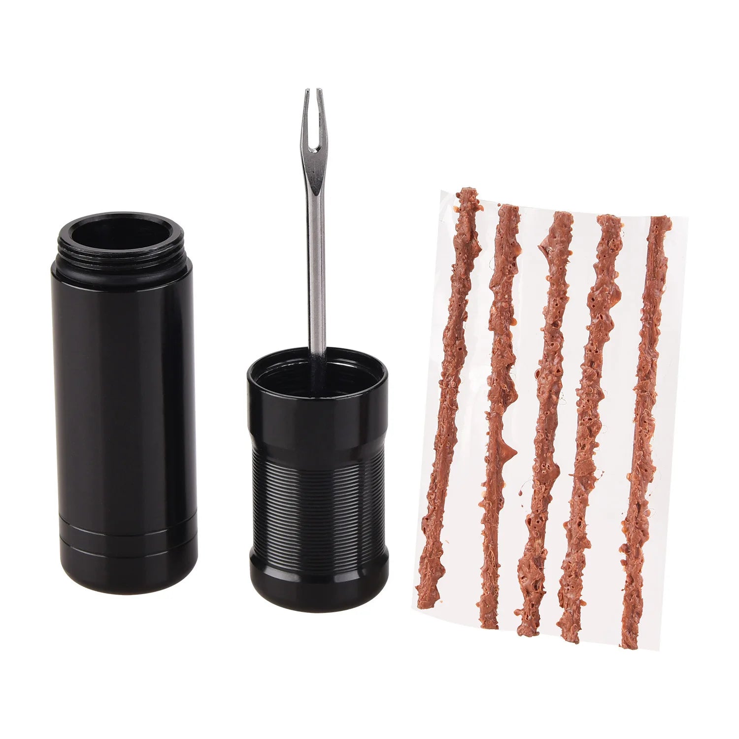 Bicycle Tubeless Tire Repair Tool Tyre Puncture Repair MTB Road Bike Urgent Tire Repair Kit with Rubber Stripes Puncture