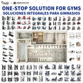 European Luxury Gym Equipment Full Set Heavy Duty Gym Machines Reformer Pilates Line Commercial Gym Setup for Fitness Center