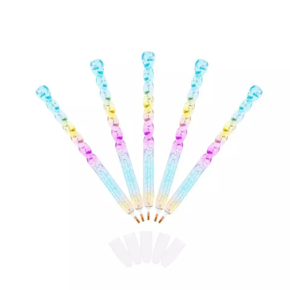 DIY 5D Full Point Drill Pen Twist Love Heart Shaped Diamond Painting Accessories DIY Diamond Painting Pen Tool