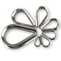 Factory Price Stainless Steel 304/316 G414 Wire Rope Thimble High Quality Rigging Hardware