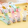 Cute Mini Nail Clippers Household Nail Clippers Cartoon Creative Fruit Nail Clippers Manicure Pedicure Tools