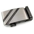 High Quality Custom Logo Metal Buckles for Men's Business Automatic Buckle