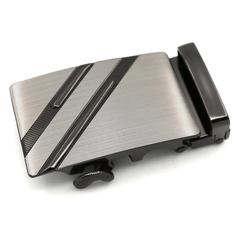 High Quality Custom Logo Metal Buckles for Men's Business Automatic Buckle