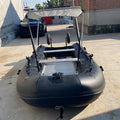 Pvc Material Inflatable Boat Inflatable Rubber Boat Prices Inflatable Motor Boat with Transom Launching Wheel