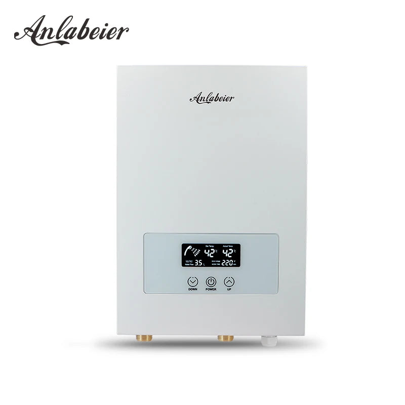 CE 230v 400V 3-15 kW bath bathroom shower China smart wall mounted Electronic Instantaneous Water Heater geyser Home