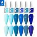 JTING Professional China Wholesaler Gel Polishes 6colors Set Box Custom Uv Gel Nail Polish Private Label Nail Tech Supplies