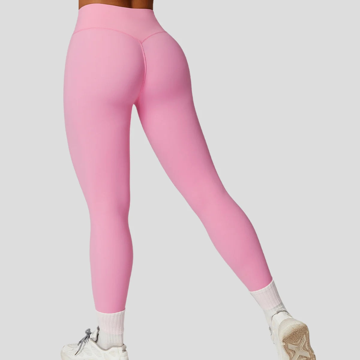 High Elastic Breathable Quick Dry Fitness Tights Sexy Seamless Sport Yoga Pants Custom Wholesale Pilates Yoga Fitness Solid