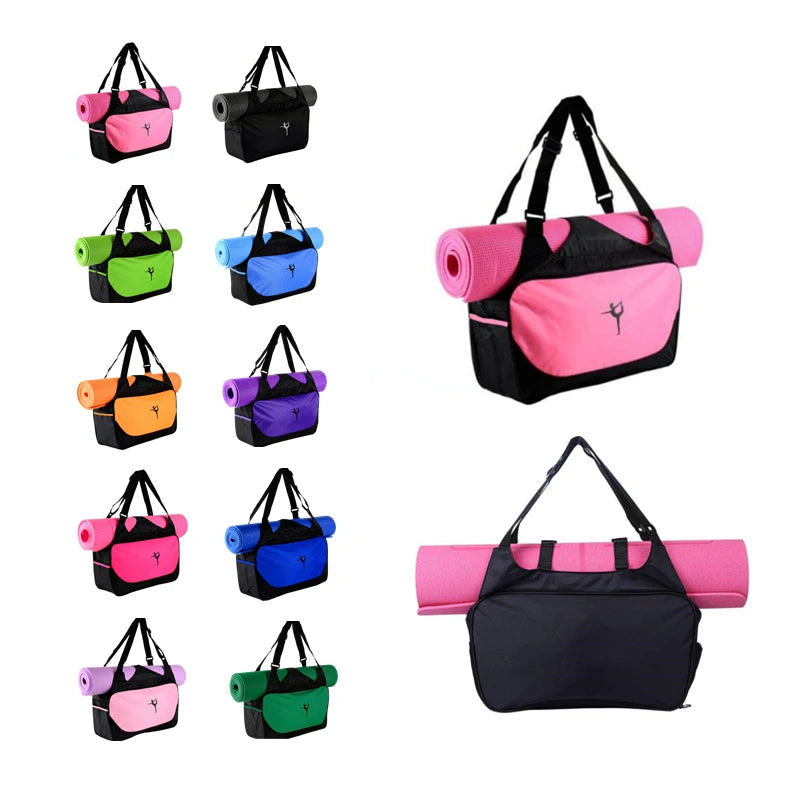 Wholesale Hot Sale Durable Sports Bag Yoga Mat Travel Bag Custom Yoga Mat Gym Bag With Yoga Mat Holder