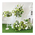QYY Green Flower Plant 2024 Customizable Artificial Silk Rose Ball 50cm Wedding Table Centerpiece Christmas Floral Ball