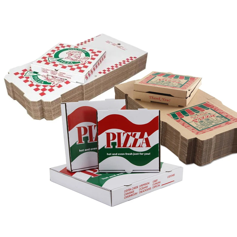 Eco-friendly to Environment Kraft Pizza Boxes
