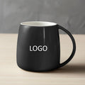 8 12 14 16 Ounce Matte Porcelain Mug Large Capacity Laser Engraving Creative Coffee Cup Logo Customization Dishwasher Microwave