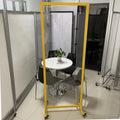 Folding Screen Acrylic Divider Partition Exhibition Partition Board Separating Wall Plastic Event Partition Panel Material
