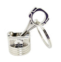 Car Accessories Engine Piston Keychain Auto Parts Ring