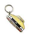 Custom Men's Car logo 3d Metal Enamel Blank Keychain Pendant Personalized Accessories Gift