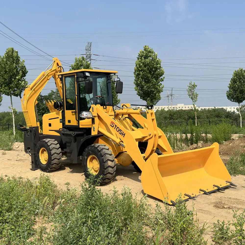 TOSH WZ15-26 Backhoe Loader with YUNNEI 58kw Engine
