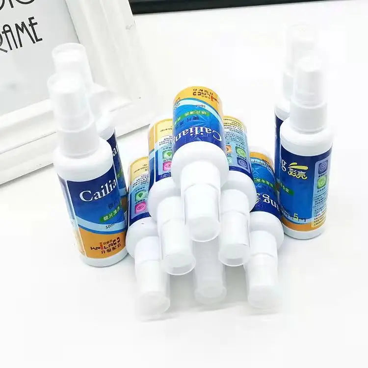 Eye Glass Cleaner Liquid 50ml Eyewear Accessories Anti-fog Spray Wholesale for Sunglasses Reading Glasses  for Men Women