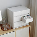 SHIMOYAMA Home Cabinet Rectangle Storage Box Jewelry and Cosmetic Organizer with Injection Technique