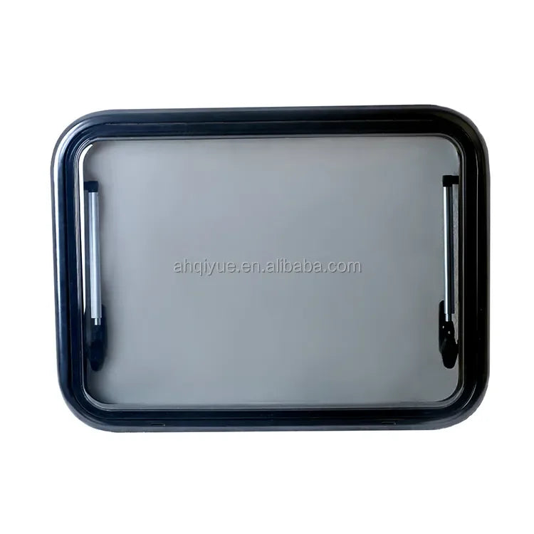 Bulk Order RV Window with Black Aluminum Frame and Multiple Opening Positions Design 900x600mm
