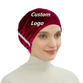 New Arrival Jewelry Turban Velvet Beauty Hair Accessories Custom Logo Headwraps Chemo Caps