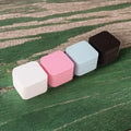Custom Square Frosted Double Wall Plastic Jar 10g 20g 30g 50g PP Empty Luxury Skincare Jar