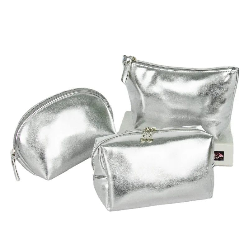 Korean Style Easy Carrying Durable Makeup Storage Bag Luxury Soft Pu Leather Lipstick Bag