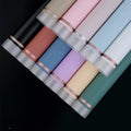 High Performance Korean Luxury Plastic Gold Edge Waterproof Sheets Packaging Wrap Paper for Flower Bouquet
