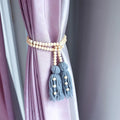 Nordic Home Quality Curtain Lanyard Curtain Buckle Curtain with Tassel Lace Decoration Accessories