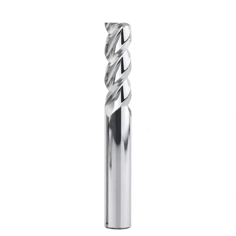 DLCC Customized Carbide  3-Flute Square End Mill Cemented Carbide Milling Cutter for Aluminum Processing