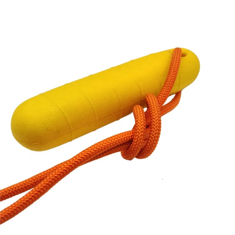 Wholesale Eco-Friendly Training Dog Toy Ball Bite Pull Ring Pet Interactive Chew Toy Resistant EVA Foam for Bite Training