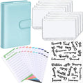 PU Leather Notebook A6 Budget Binder Planner Organizer With Cash Envelopes Budget Sheet Set for Wholesale