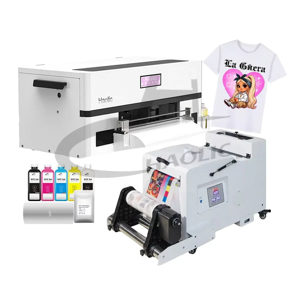 Desktop A3 DTF Printer XP600 13inch 33CM Tshirt Printer with Shaker and Dryer New Condition 1-Year Warranty