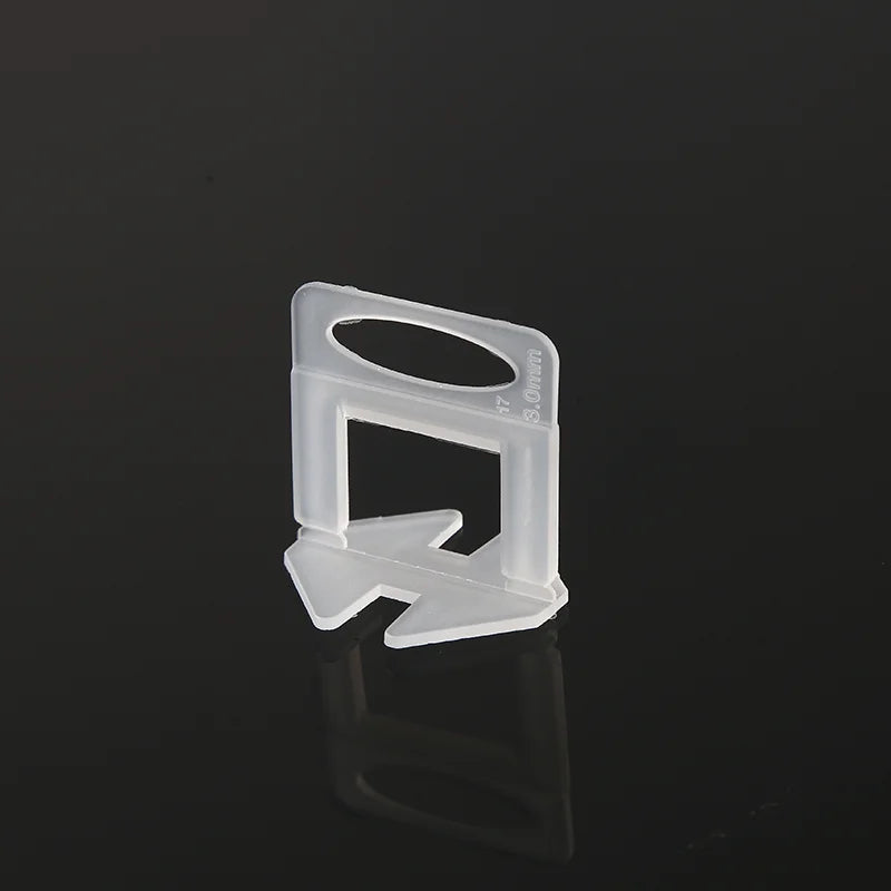 Modern Design Ringo Clip-S1 PP/PE Transparent White Ceramic Tile Leveling System Clips Spacers Durable Easy Installation 1 Year