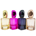 Wholesale Black White Empty Glass Perfume Bottle with Box Luxury 30mL Screen Printed Screw Cap