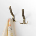 Daili Bronze Coat Hanger Zinc Alloy Wall Display Hook for Bathroom Metal Hanging Rail for Clothes & Towels