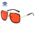 Teenyoun Cool Square Pilot Style Rivets Ditaeds Sunglasses Women Tint Gradient Brand Design Sun Glasses Oculos De Sol UV400