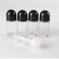 50ml Classical Glass Deodorant Roll on Bottles With Roller Ball and Plastic Cap