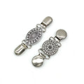 ZF Hot Sales Vintage Shawl Clip Silk Scarf Cardigan Button Sweater Cardigan Collar Clips for Women Jewelry