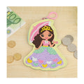 R-M018-021 Handmade Wallet Diamond Embroidery Cross Stitch Craft Bag DIY Diamond Painting Coin Purse