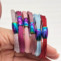 New Arrivals Stainless Steel Wonderful Gold Plated Wire Combination Bracelet Bangle for Women